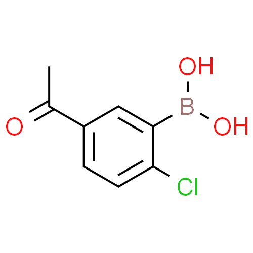 5-乙酰基-2-氯-苯硼酸