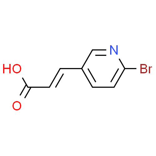 3-(6-溴吡啶-3-基)丙烯酸