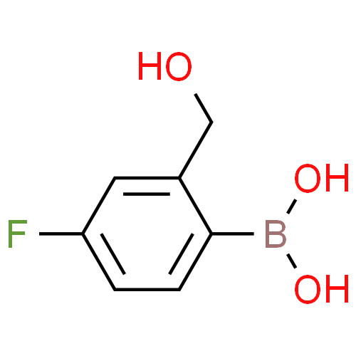 4-氟-2-（羟甲基）苯基硼酸
