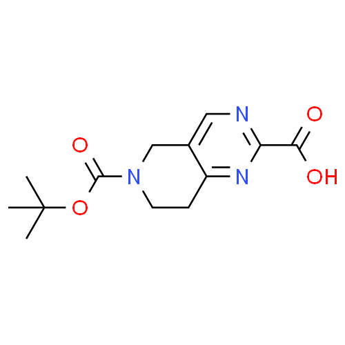 6-BOC-5,6,7,8-四氢吡啶[4,3-D]嘧啶-2-甲酸