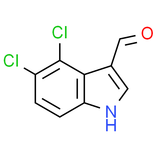 4,5-二氯-1H-吲哚-3-羧醛