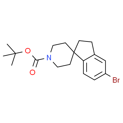 叔-丁基 5-溴-2,3-二氢螺[茚并-1,4-哌啶]-1-甲酸基酯