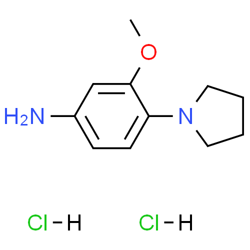 3-甲氧基-4-(1-吡咯烷基)苯胺二盐酸盐