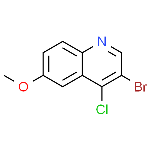 3-溴-4-氯-6-甲氧基喹啉
