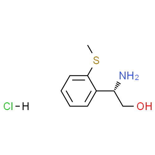 (S)-2-氨基-2-(2-(甲硫基)苯基)乙醇盐酸化物