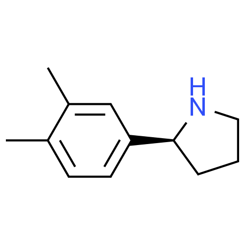 (S)-2-(3,4-二甲基苯基)吡咯烷