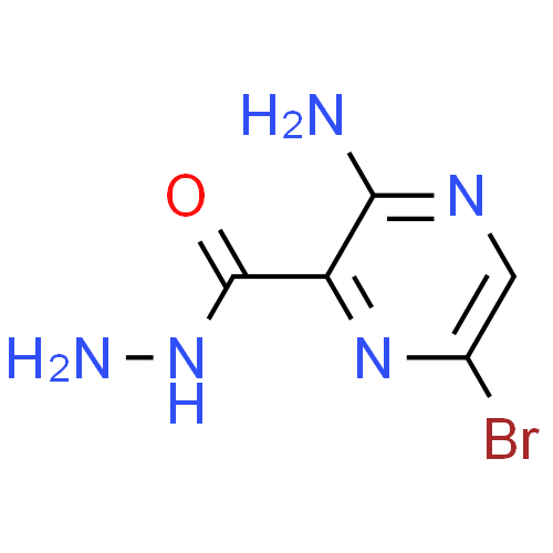 3-氨基-6-溴吡嗪-2-甲酰肼