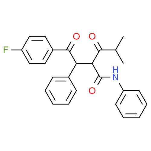 4-氟-α-[2-甲基-1-氧丙基]-γ-氧代-N,β-二苯基苯丁酰胺（M-4）