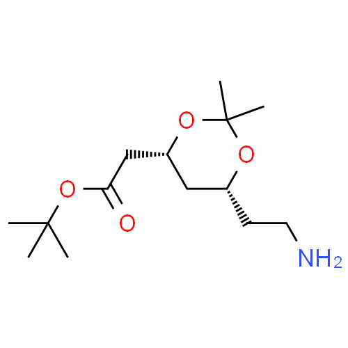 (4R-Cis)-6-氨乙基-2，2-二甲基-1，3-二氧戊环-乙酸叔丁酯（ATS-9）