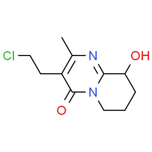 3-(2-氯乙基)-6,7,8,9-四氢-9-羟基-2-甲基-4H-吡啶并[1,2-a]嘧啶-4-酮