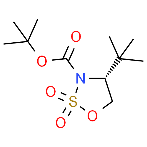 (4R)-4-叔丁基-1,2,3-氧杂噻唑烷-2,2-二氧化物-3-羧酸叔丁基酯