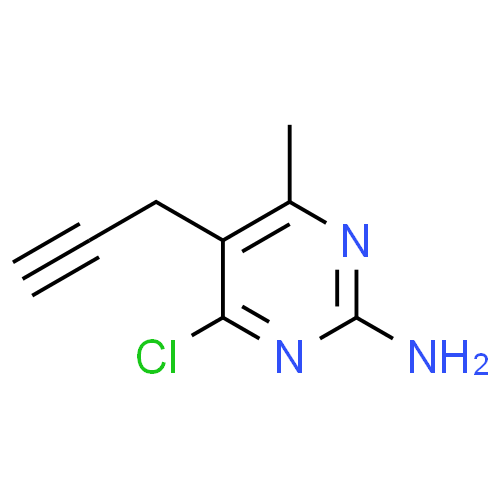 2-氨基-4-氯-6-甲基-5-炔丙基嘧啶