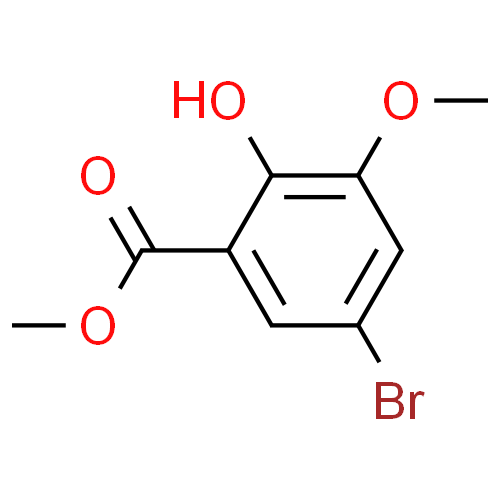 2-羟基-3-甲氧基-5-溴苯甲酸甲酯