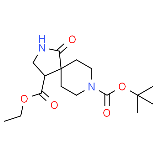 8-叔丁氧羰基-1-氧代-2,8-二氮杂螺[4.5]癸烷-4-甲酸乙酯