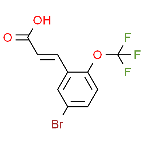 5-溴-2-（三氟甲氧基）肉桂酸