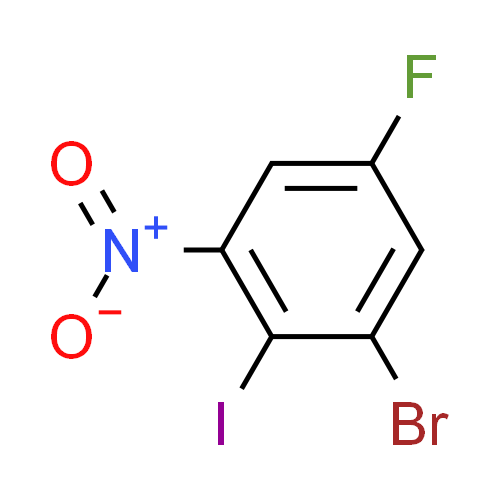 1-BROMO-5-FLUORO-2-IODO-3-NITROBENZENE