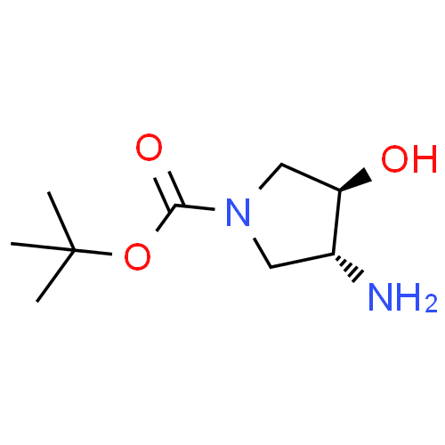 (3R,4R)-3-氨基-4-羟基吡咯烷-1-甲酸叔丁酯