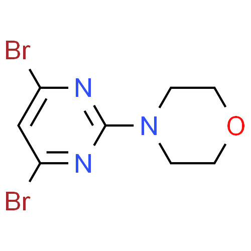 4-(4,6-DIBROMOPYRIMIDIN-2-YL)MORPHOLINE