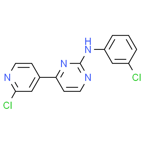N-(3-氯苯基)-4-(2-氯吡啶-4-基)嘧啶-2-胺