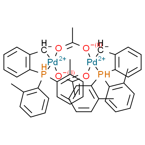 反式二-ΜU(M)-双[2-(二邻甲苯基膦)苄基]乙酸二钯(II)