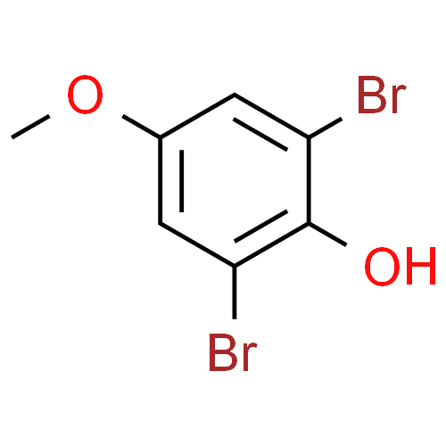 双溴代的对甲氧基苯酚