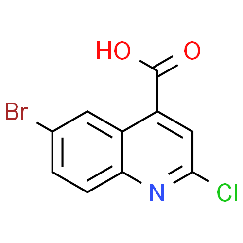 6-溴-2-氯-4-羧酸喹啉