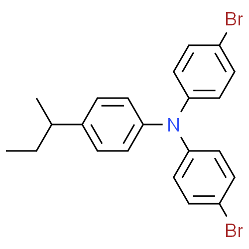 4-溴-N-(4-溴苯基)-N-(4-仲丁基苯基)苯胺