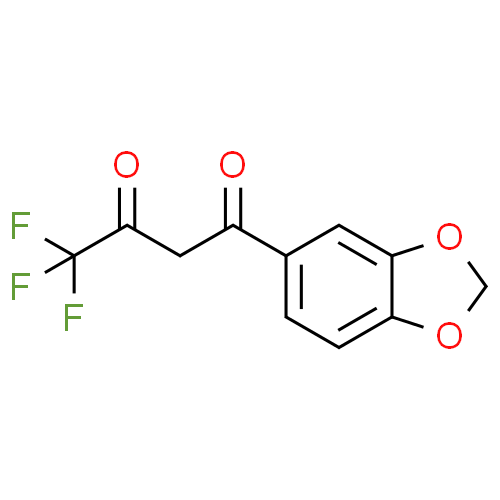 1-(1,3-苯并二氧杂环戊烯-5-基)-4,4,4-三氟丁烷-1,3-二酮