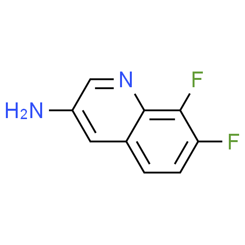 7,8-DIFLUOROQUINOLIN-3-AMINE