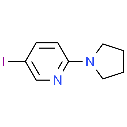 5-碘-2-(1-吡咯烷并)吡啶