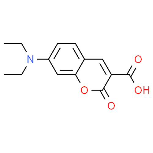7-(二乙胺基）-2-氧代-2-苯并吡喃-3-羧酸