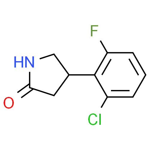 4-(2-氯-6-氟苯基)-2-吡咯烷酮