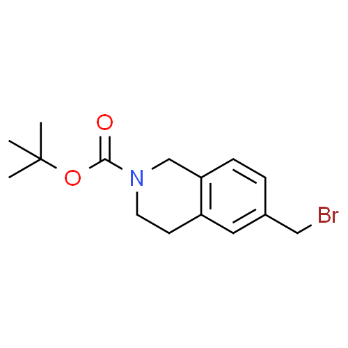 叔-丁基 6-(溴甲基)-3,4-二氢异喹啉-2(1H)-甲酸基酯