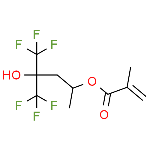 5,5,5-三氟-4-羟基-4-(三氟甲基)戊烷-2-基甲基丙烯酸酯