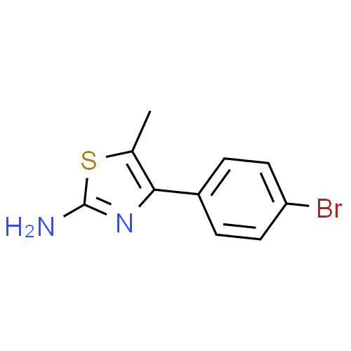2-氨基-4-(4-溴苯)-5-甲基噻唑