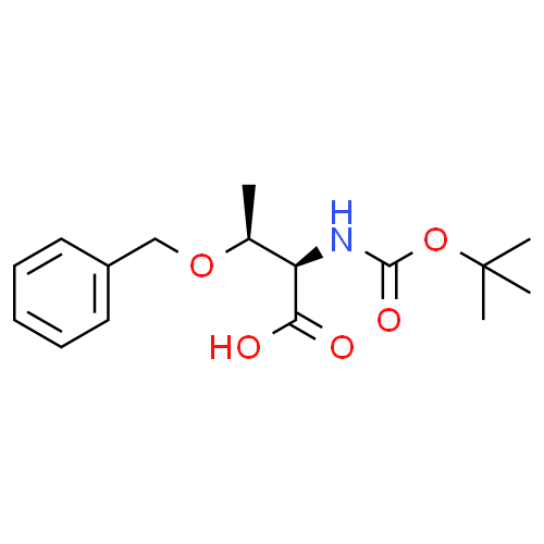 N-叔丁氧羰基-O-苄基-D-苏氨酸