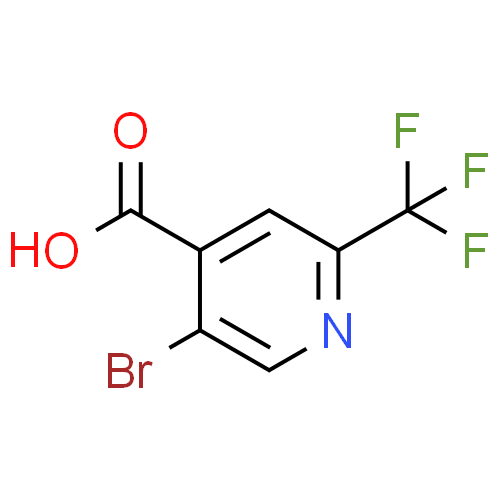 5-溴-2-(三氟甲基)吡啶-4-羧酸