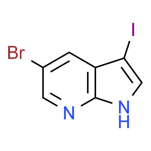 5-溴-3-碘-7-氮杂吲哚