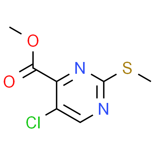 5-氯-2-(甲基硫代)嘧啶-4-羧酸甲酯