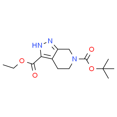 6-(叔丁基)-3-乙基1,4,5,7-四氢-6H-吡唑并[3,4-C]吡啶-3,6-二羧酸酯