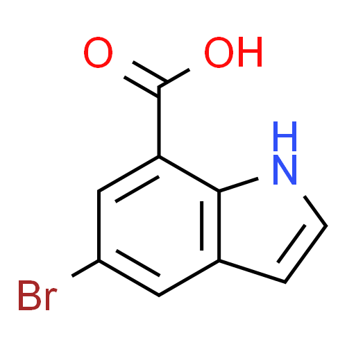 5-溴-1H-吲哚-7-羧酸