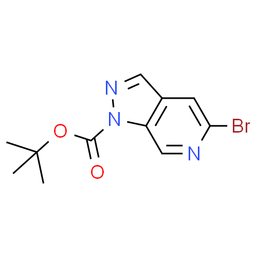 5-溴-1H-吡唑并[3,4-C]吡啶-1-羧酸叔丁酯