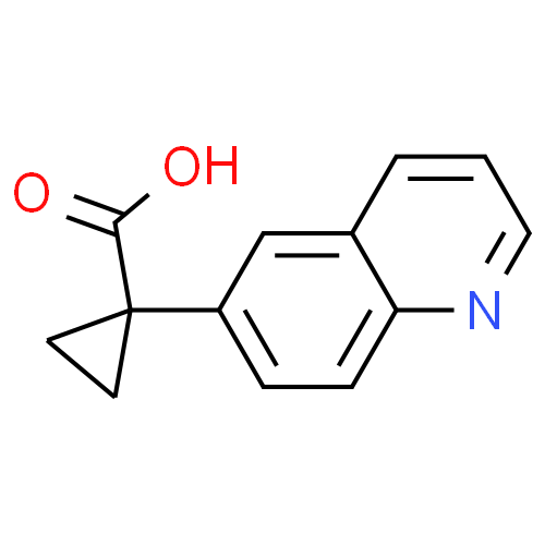 1-(喹啉-6-基)环丙基甲酸