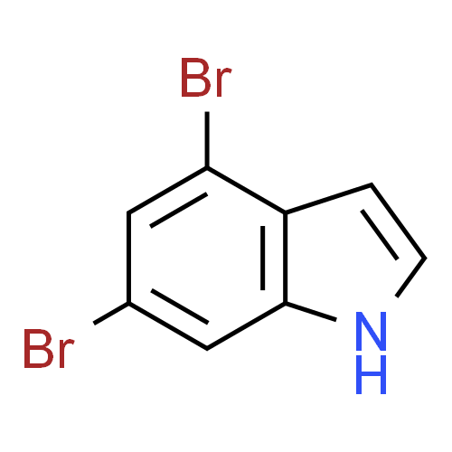 4,6-二溴吲哚